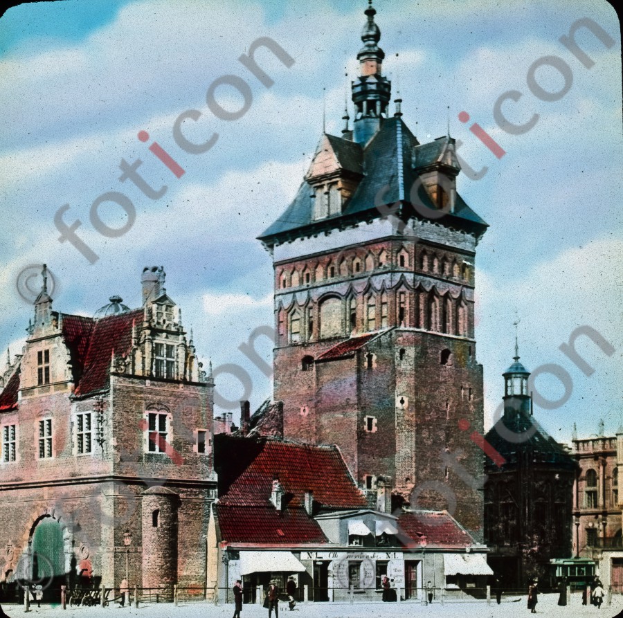 Peinkammertor mit Stockturm | Peinkammertor with Stockturm - Foto simon-79-005.jpg | foticon.de - Bilddatenbank für Motive aus Geschichte und Kultur